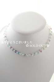- フローライト k14gf チョーカー -