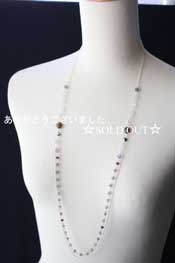 - Labradorite 2連ロング SV NK -