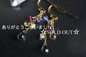 - London Blue Topaz Twinkle ピアス -