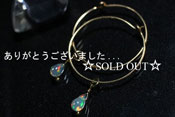 - エチオピアオパール フープピアス -