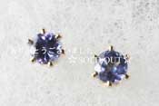 - Tanzanite EX スタッドピアス -