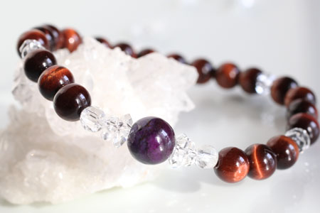 - Sugilite X Red Tiger eye -