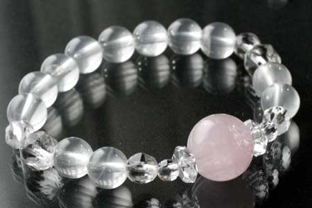 - Morganite & Milky@Quartz -