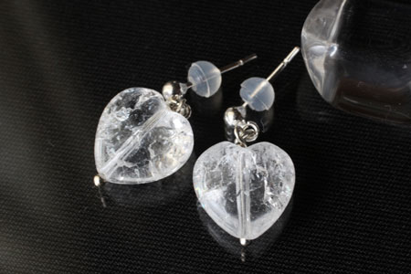 - Quartz SV ピアス -