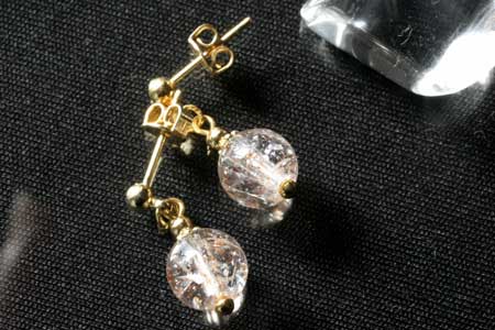 - Sun stone ポイントピアス -