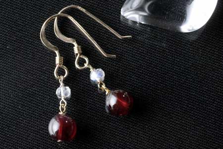 - Star Garnet & Blue Moon Stone -
