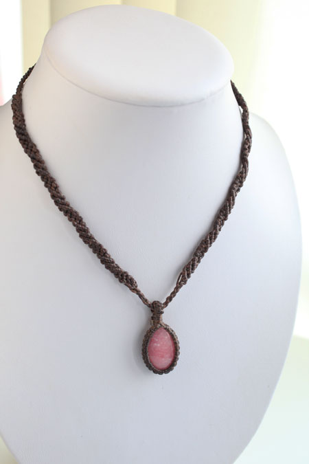 Psychic Stone Pendant * Rhodochrosite 03 *