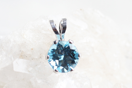 - Blue Topaz SV Pt -