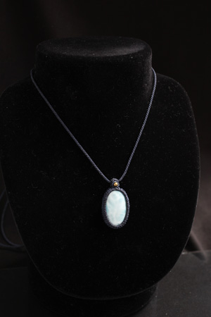 Psychic Stone Pendant* Larimar 03 *