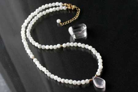 - Star Rose Quartz K14gf NK -